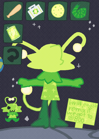 Skartal the alien ragdoll credits to @cat-_-
