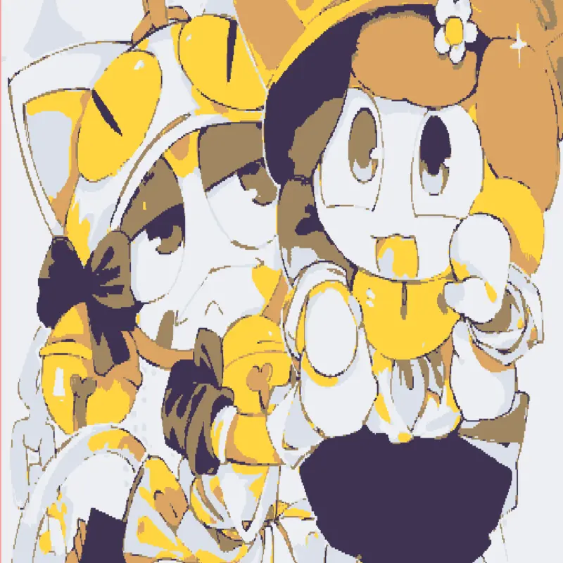 DANDY'S WORLD DRESS UP by @CosmoSprout66