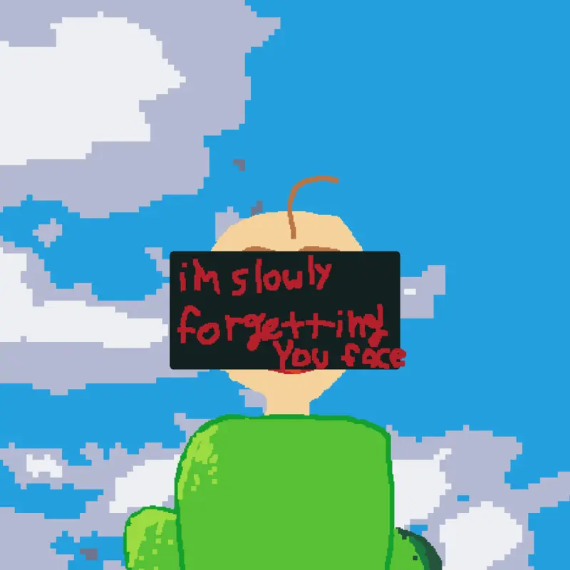 I'm slowly forgetting you face baldi ver by @Cappythecap16