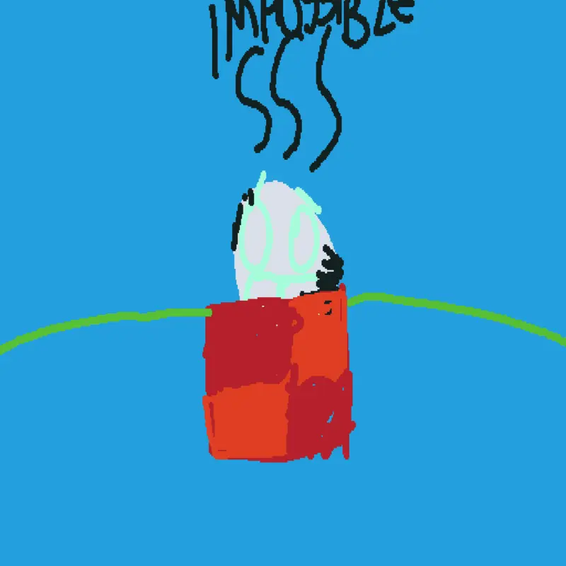 Golf impossible by @dogheitoday