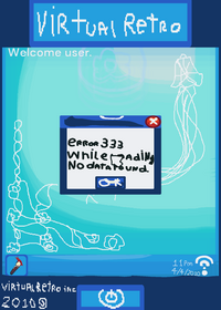 Old painting computer (draw game)