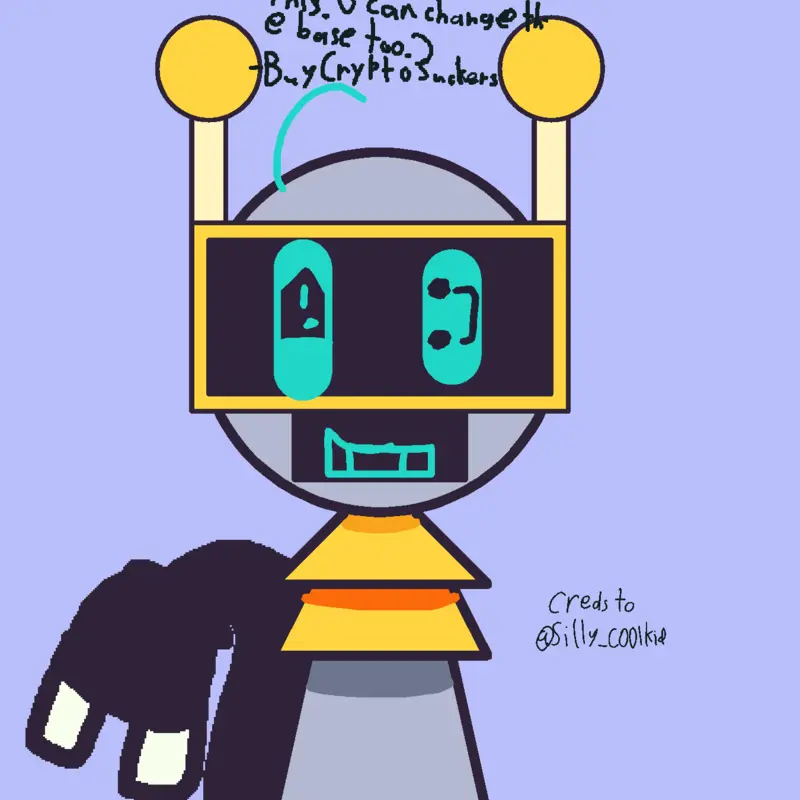 Credit in near corner by @TRKDELTARUNE
