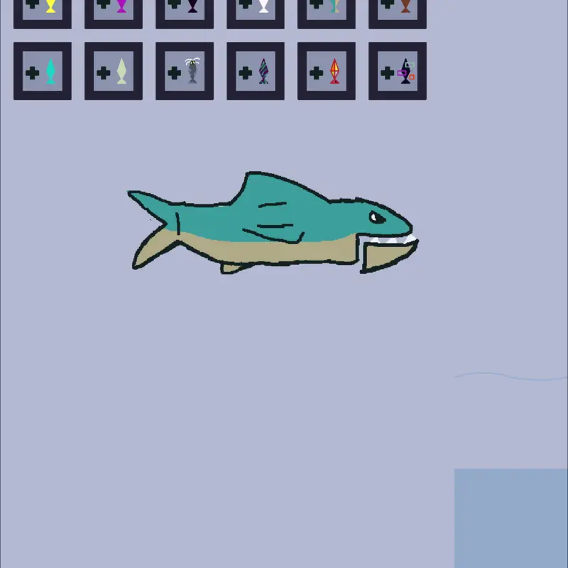 Shark game by @londondace