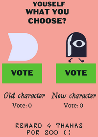 Vote all versión characters