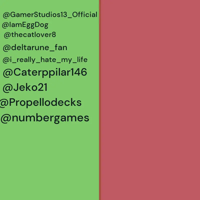 Game by @numbergames