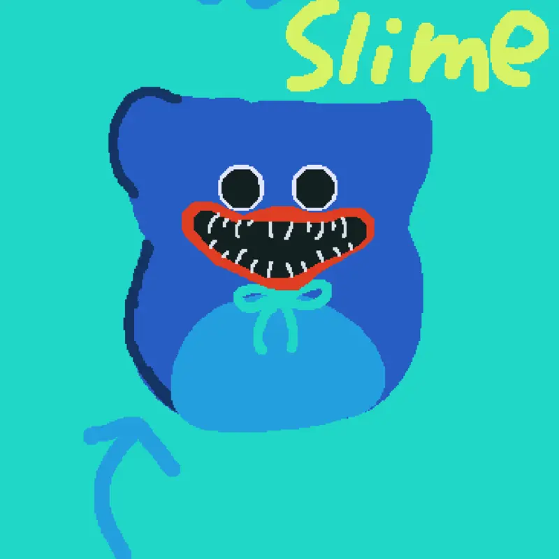 Huggy Wuggy Blob! by @Tony_boy009