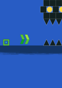 Geometry dash test it’s medium level