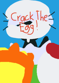 Crack the egg