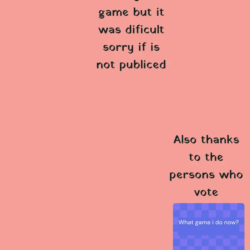 Game by @101pedro