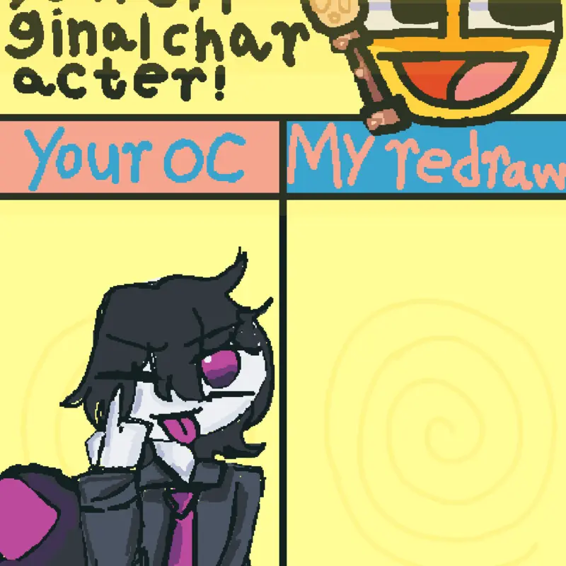 :р.  (my oc is a half-spider) by @Hikariiiiiii