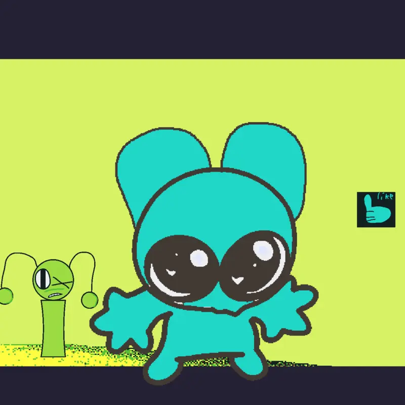 Animation bang bang bang song by @alien_vrRBL