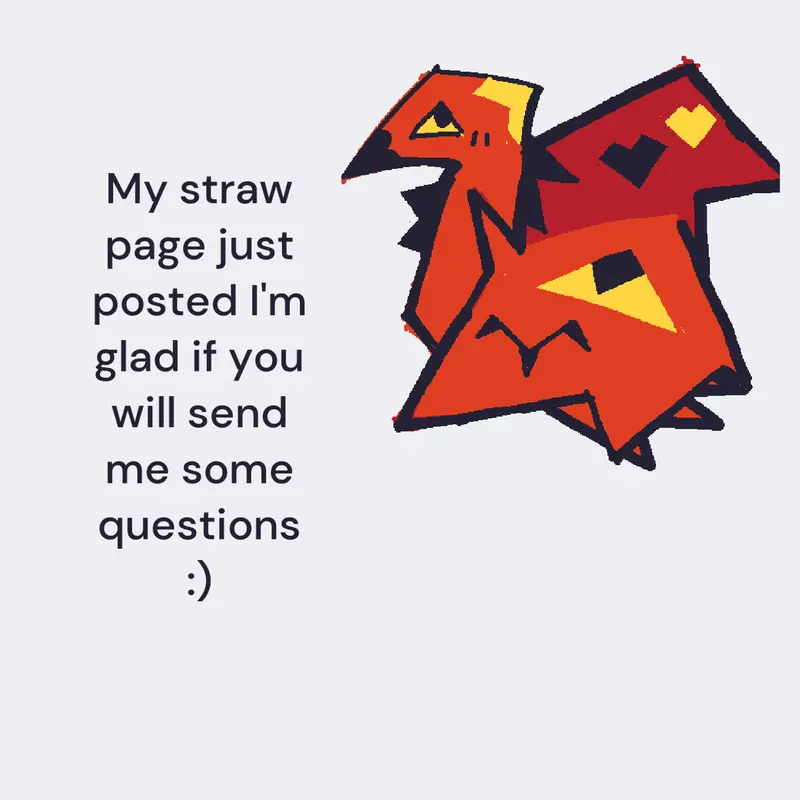 Straw page by @NUMBER1_HATRED_FAN