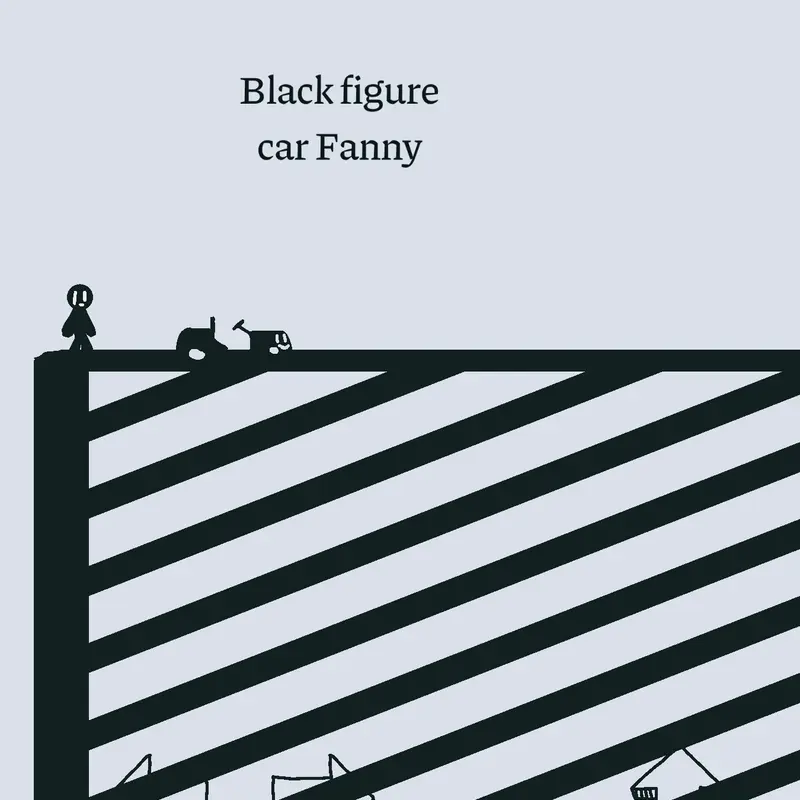 Black figure car Fanny by @gamemaker193