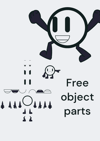 Free object parts/limbs