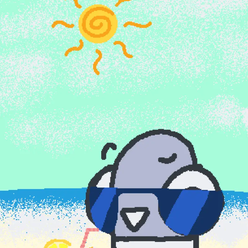 Beach :] by @Rat_Birb