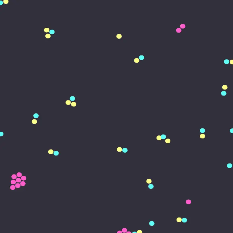 Particle Life by @Vunnx