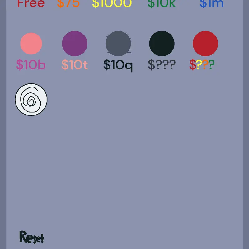 Falling ball simulator where balls fall by @yoby