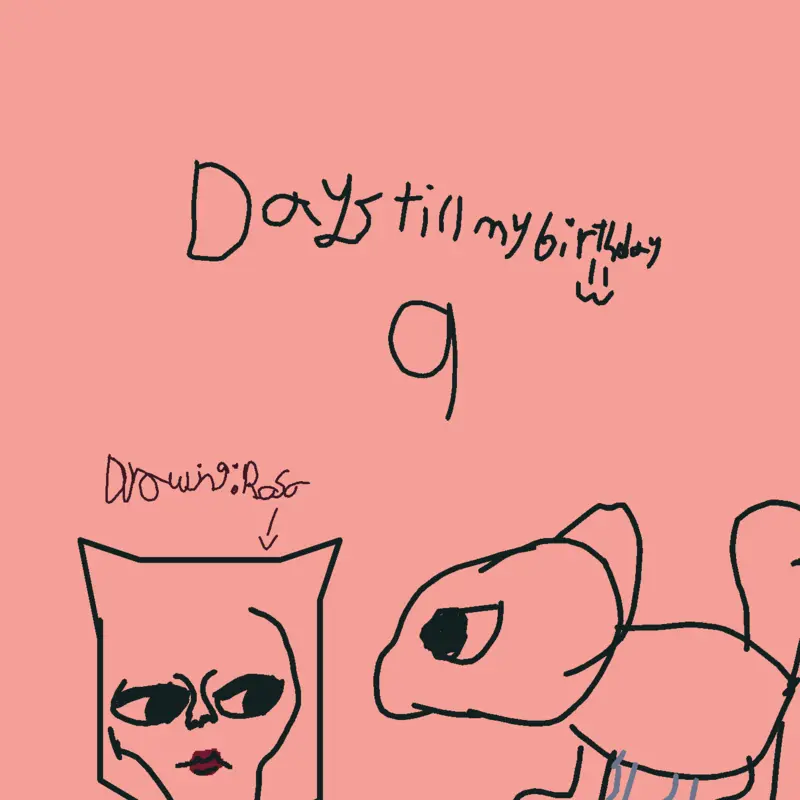 COUNTDOWN TILL MAH BDAY :D by @RosaThaCat