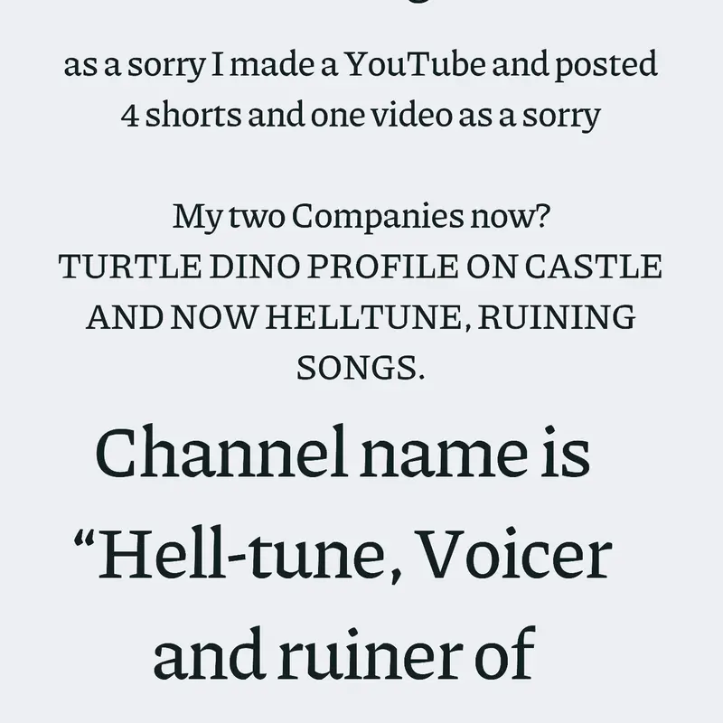 Turtle Dino YouTube by @TurtleDino