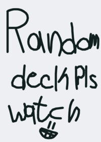 Awareness deck