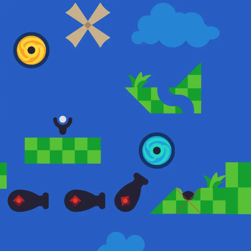 Golf ball the Spikey zone by @George63