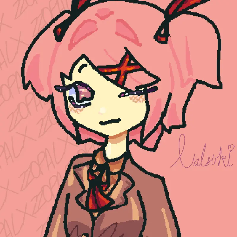 Natsuki by @ZzOpalx_