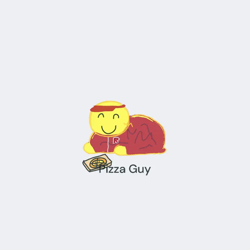 Pizza guy dancing terranova by @Superhomyakish_official