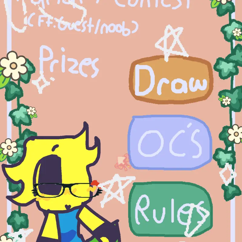 fanart contest 🌸 by @xXnoobfanXx