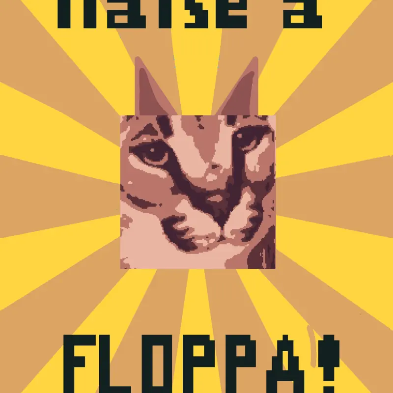 <([The rise a Floppa!])> by @Noob_v1