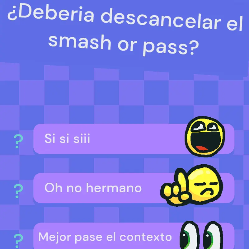 Debería? by @PeaBendy