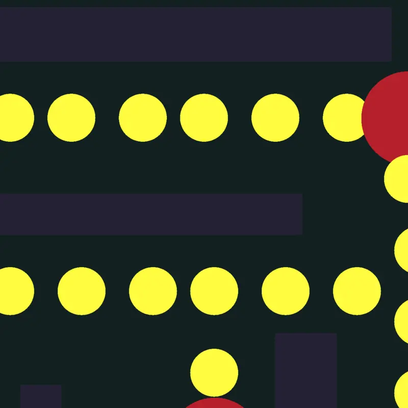 Pac-man game by @goricastle