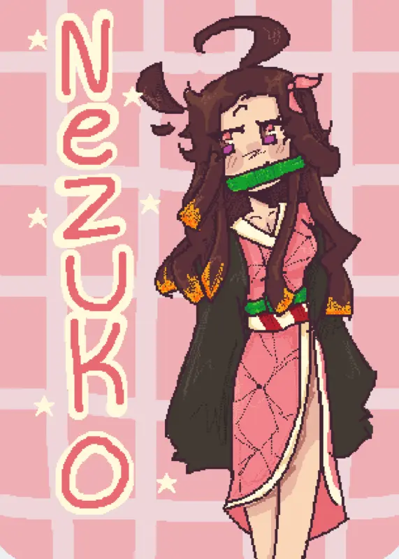 Nezuko! ^^ by @PosItIveART19