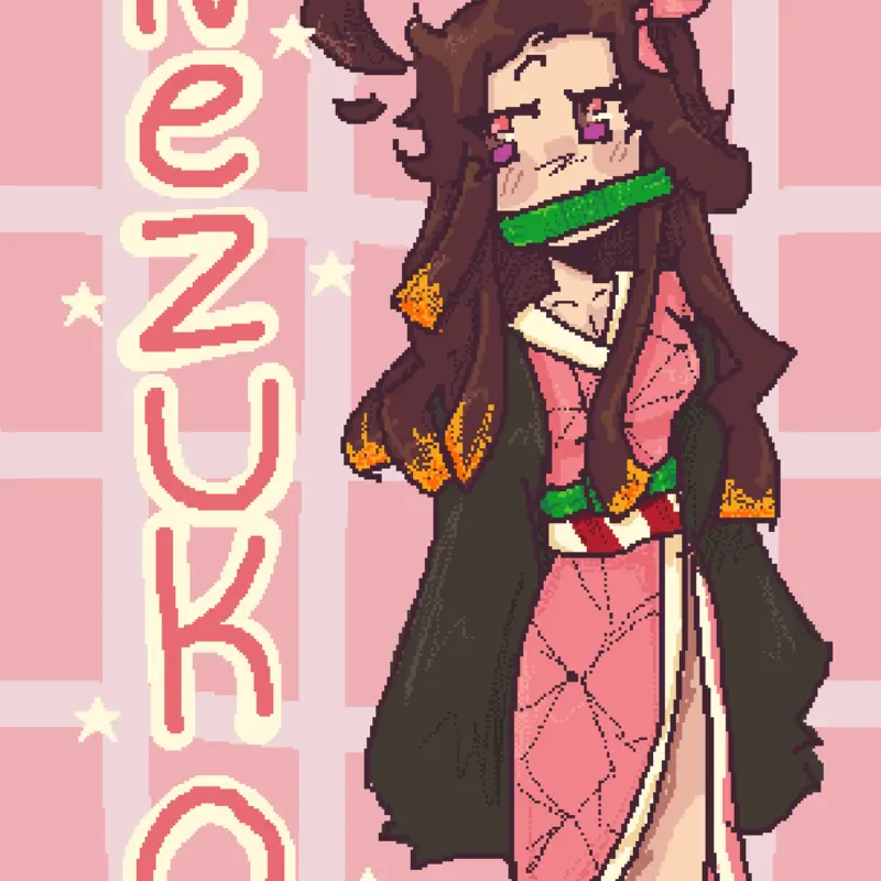 Nezuko! ^^ by @PosItIveART19