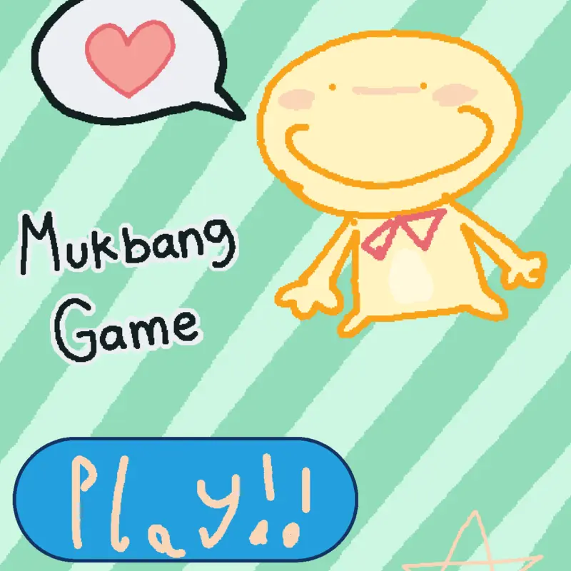 mukbang / asmr game by @person7eatscement