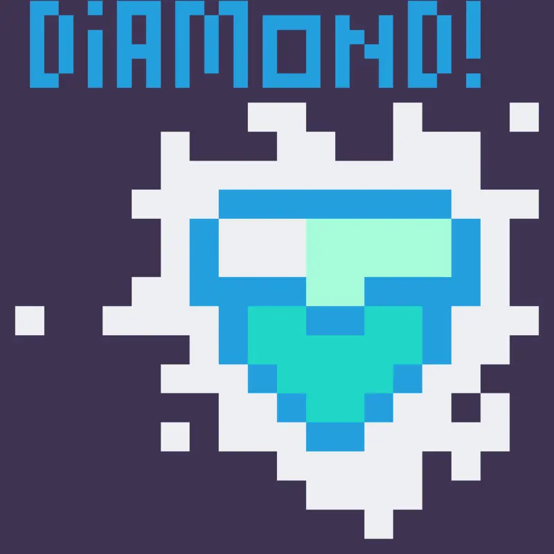 Get the diamond! by @KALI6builder