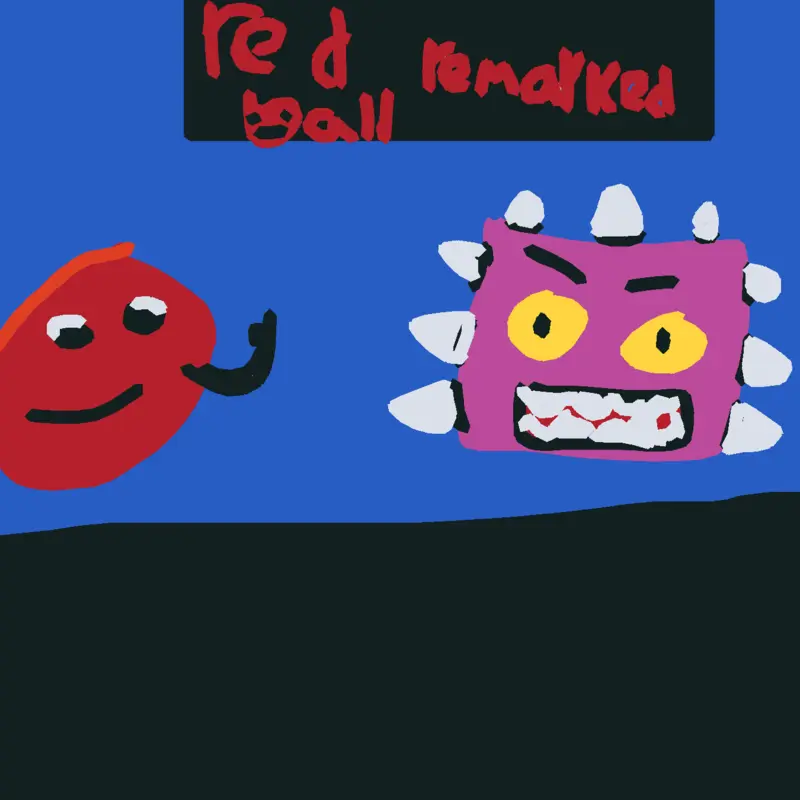 Red ball by @emptyness