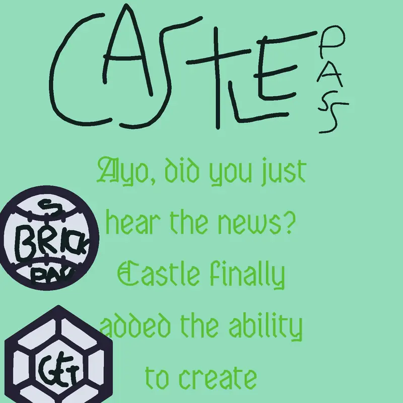 Game Pass on Castle by @perseuCASTLE