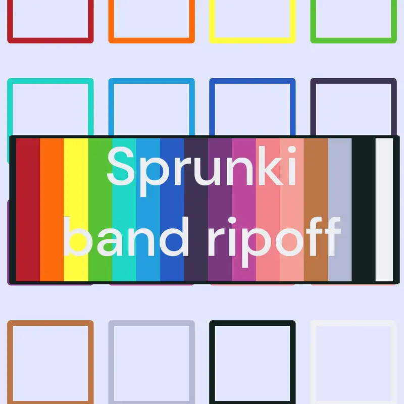 Band Sprunki Ripoff Game by @ggg_modmenu_isback