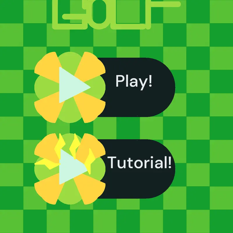 Topdown Golf by @CabTheCube