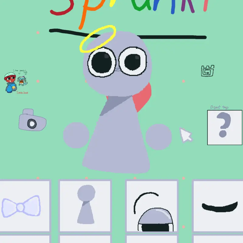 Sprunki dress up game by @cookie915