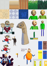 credita for someone that made cli sprites