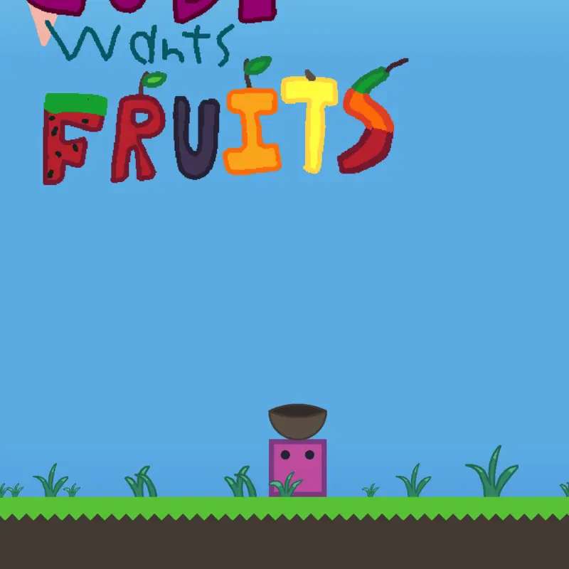 CUBE WANTS FRUITS by @Erickgamer12