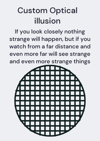I found an optical illusion accidentally