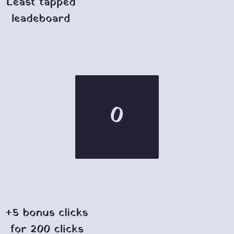 Clicker game by @Knighty