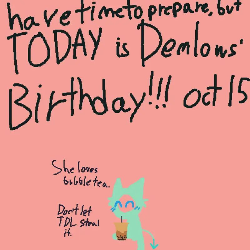 Buhh happy birthday demlows by @TH3D4RKL0RD