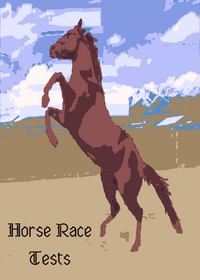 Horse Race Tests Castle Port (Red and Pink...