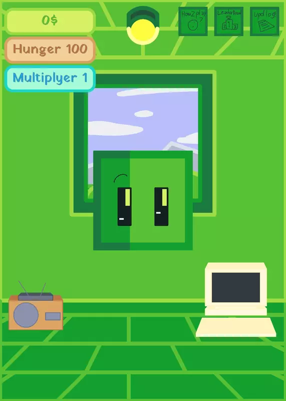 Raise a greencube by @Cooked_Dragon_fr