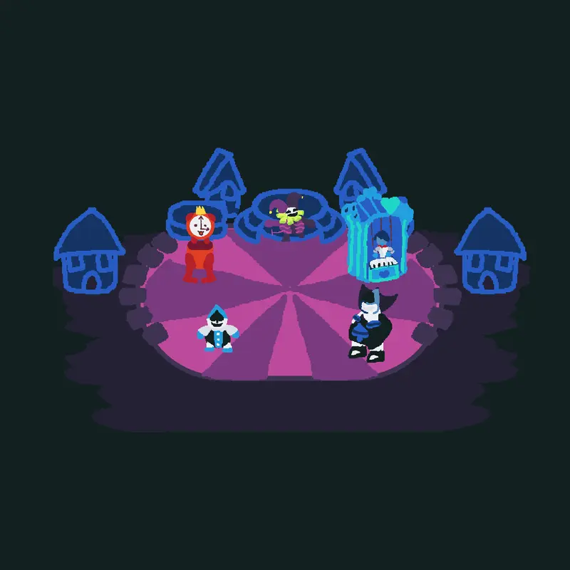 Deltarune island by @hassanmsm