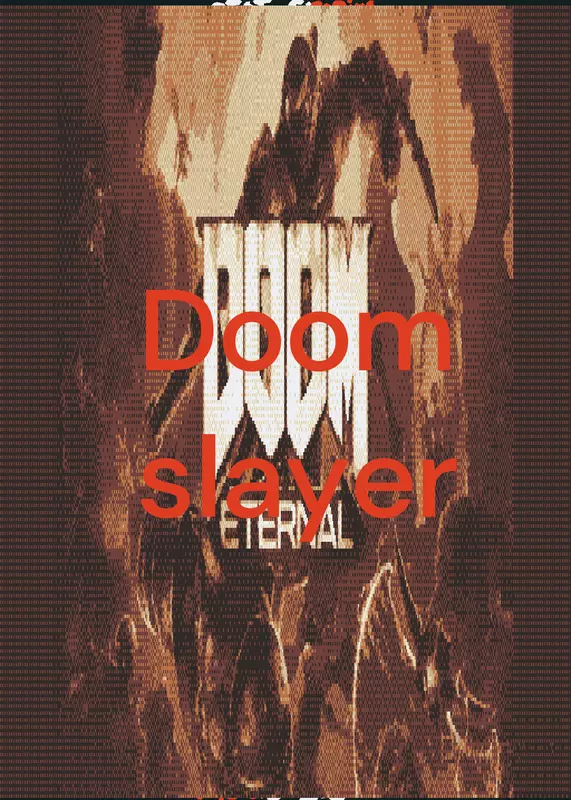 Doom slayer by @the_locust