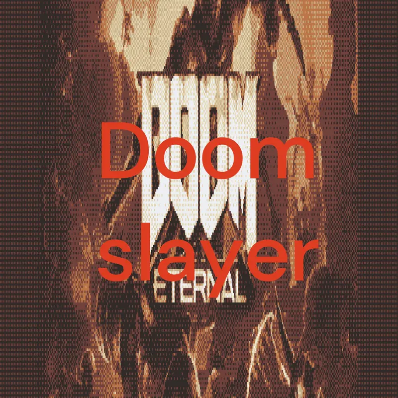 Doom slayer by @verity_monster